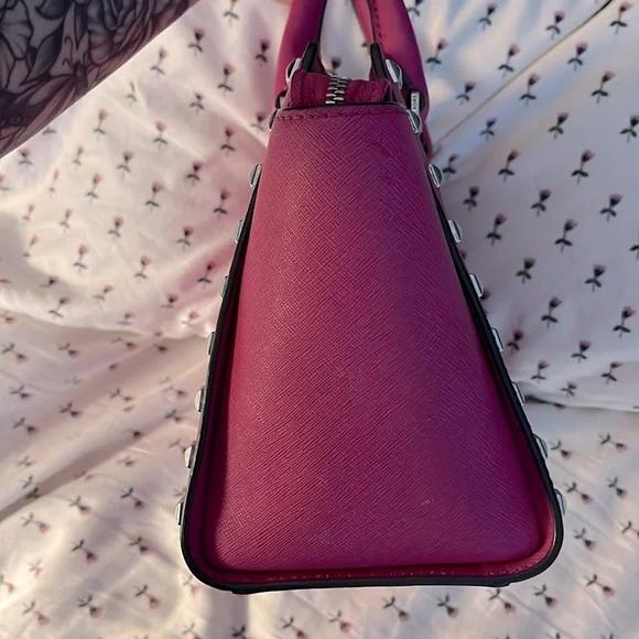 Michael Kors vintage pink studded handbag - Picture 12 of 12